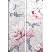 Azulejos alcor Santorini Décor Fiore Blanco (комплект из 2-х шт)